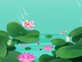 Spill Lotus Flowers