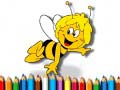 Spill Back To School: Bee Coloring Book