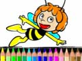 Spill Back To School Maja the Bee Coloring Book