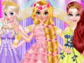Spill Long Hair Princess Prom