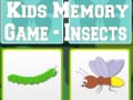 Spill Kids Memory game - Insects