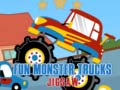 Spill Fun Monster Trucks Jigsaw