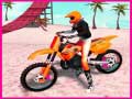 Spill Motocross Beach Jumping Bike Stunt