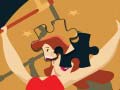 Spill Circus Girl Jigsaw