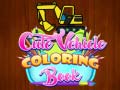 Spill Cute Vehicle Coloring Book