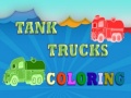 Spill Tank Trucks Coloring