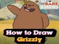 Spill We Bare Bears How to Draw Grizzly