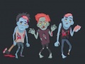 Spill Zombies and Skeletons Coloring