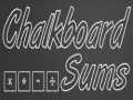 Spill Chalkboard Sums