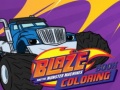 Spill Baze and the monster machines Coloring Book