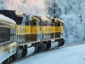 Spill Travel Train Alaska