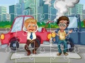Spill Crash Car Jigsaw