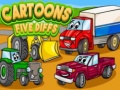 Spill Cartoons Five Diffs