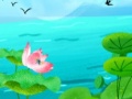 Spill Lotus Flowers Slide
