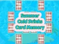 Spill Summer Cold Drinks Card Memory