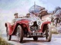 Spill Painting Vintage Cars Jigsaw Puzzle 2