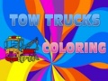 Spill Tow Trucks Coloring