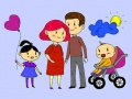 Spill Happy Family Coloring Book