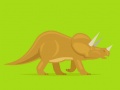 Spill Cute Dinosaurs Coloring