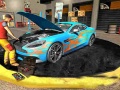 Spill Car Mechanic Auto Workshop Repair Garage