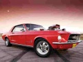 Spill Classic Muscle Cars Jigsaw Puzzle 2