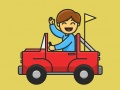Spill Toy Trucks Coloring