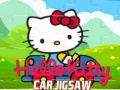 Spill Hello Kitty Car Jigsaw