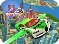 Spill Flying Police Car Simulator