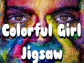 Spill Colorful Girl Jigsaw