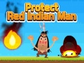 Spill Protect Red Indian Man