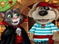 Spill Talking Tom And Angela Halloween Party