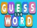 Spill Guess The Word