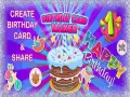 Spill Birthday Card Maker