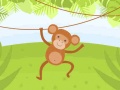 Spill Funny Monkeys Coloring
