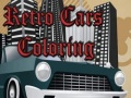 Spill Retro Cars Coloring