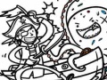 Spill Super Game Coloring
