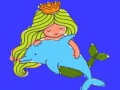 Spill Mermaid Coloring Book