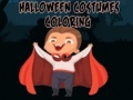 Spill Halloween Costumes Coloring