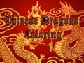 Spill Chinese Dragons Coloring