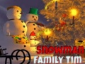 Spill Snowman Family Time