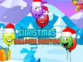 Spill Christmas Balloons Bursting
