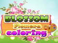 Spill Blossom Flowers Coloring