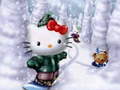 Spill Hello Kitty Christmas Jigsaw Puzzle