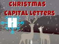 Spill Christmas Capital Letters