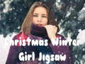 Spill Christmas Winter Girl Jigsaw