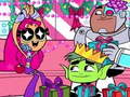 Spill Teen Titans Christmas Stars