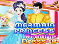 Spill Mermaid Princess Wedding Dress up