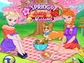 Spill Spring Cherry Blossoms