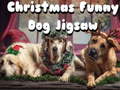 Spill Christmas Funny Dog Jigsaw