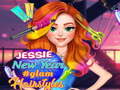 Spill Jessie New Year #Glam Hairstyles